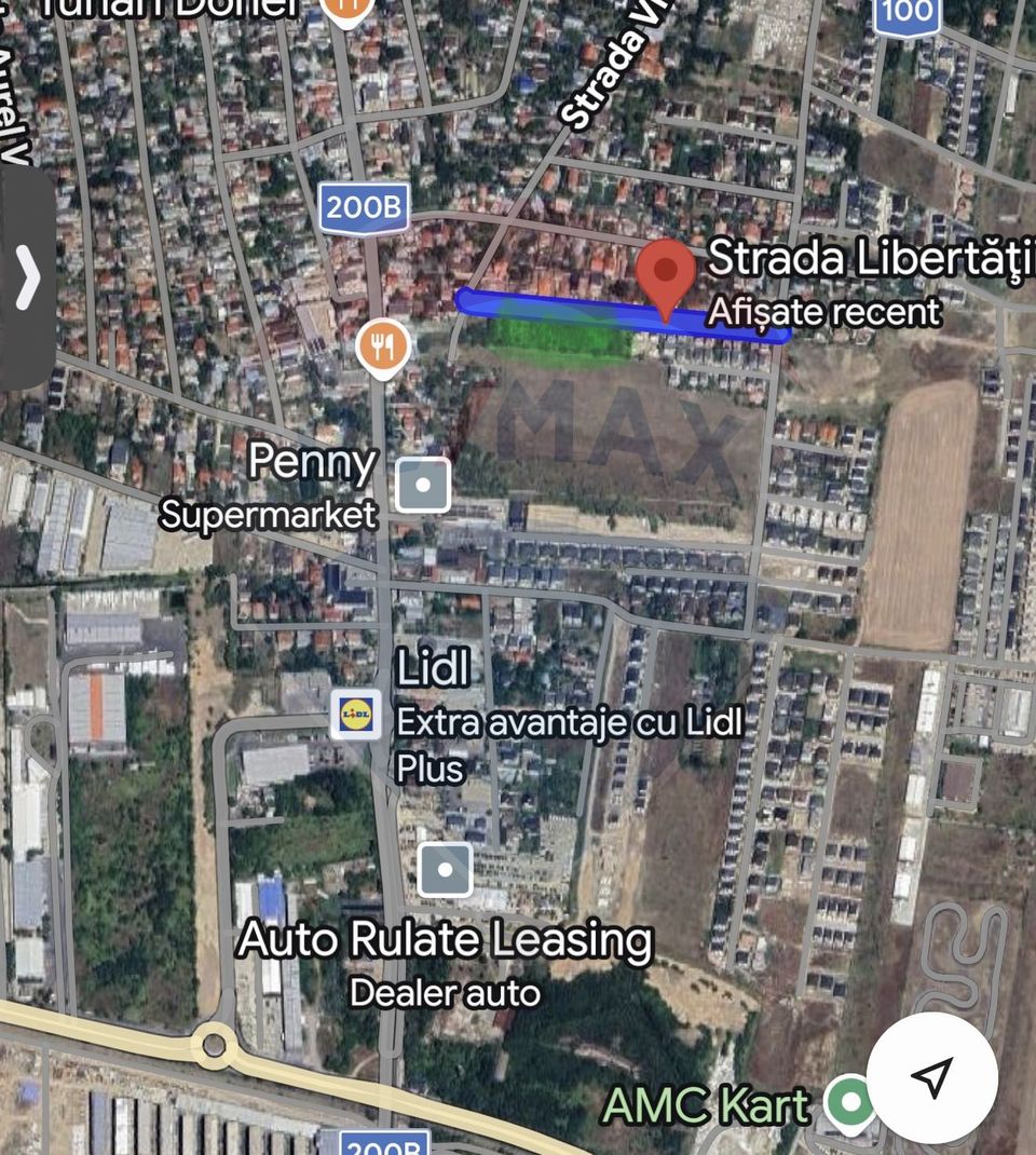 TEREN 5.651 MP – STR. LIBERTATII, TUNARI – ZONA LOCUINTE