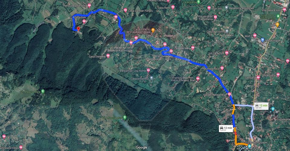 Land 2,000sqm Zarnesti / Strada Tohanita