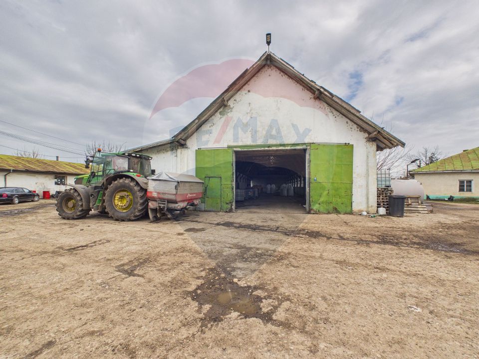 Industrial space for sale 7950sqm Lehliu Railway Station access DN3+A2