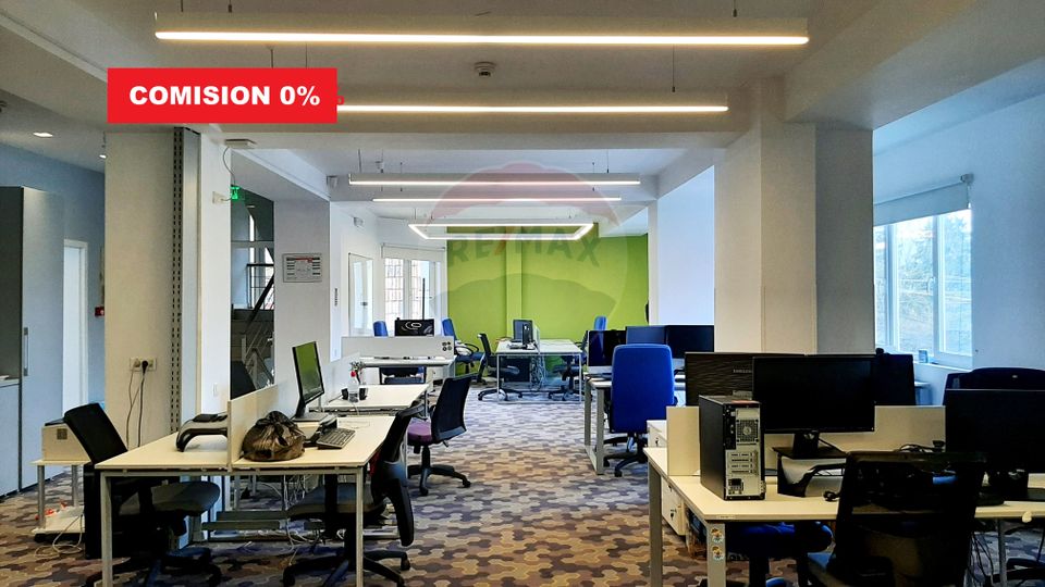Spatiu birouri de inchiriat 46-120 mp Semicentral. Comision 0%
