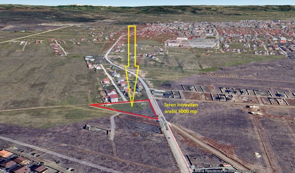Land 5,000sqm Drobeta Turnu-Severin / Bulevardul Vârciorova