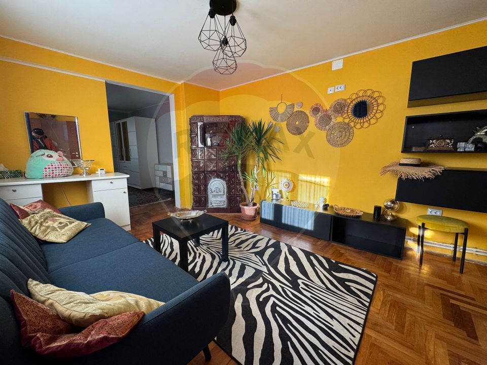 Apartament 2 camere la casă, cu acces la curte și zona de BBQ