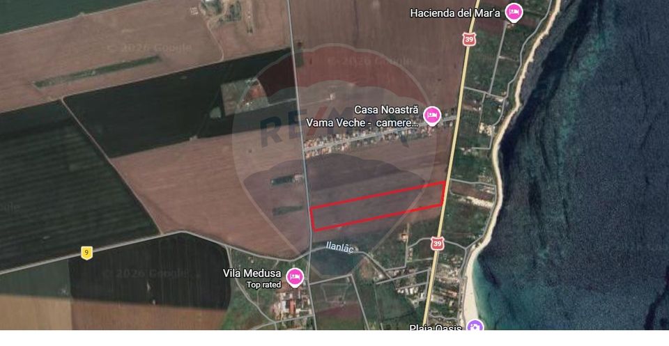 Land 30,000sqm Vama Veche / Drumul DN 39