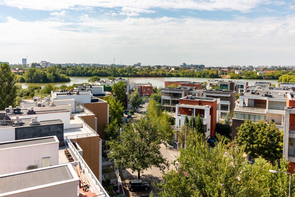 Penthouse vedere panoramica in Green Lake Residence