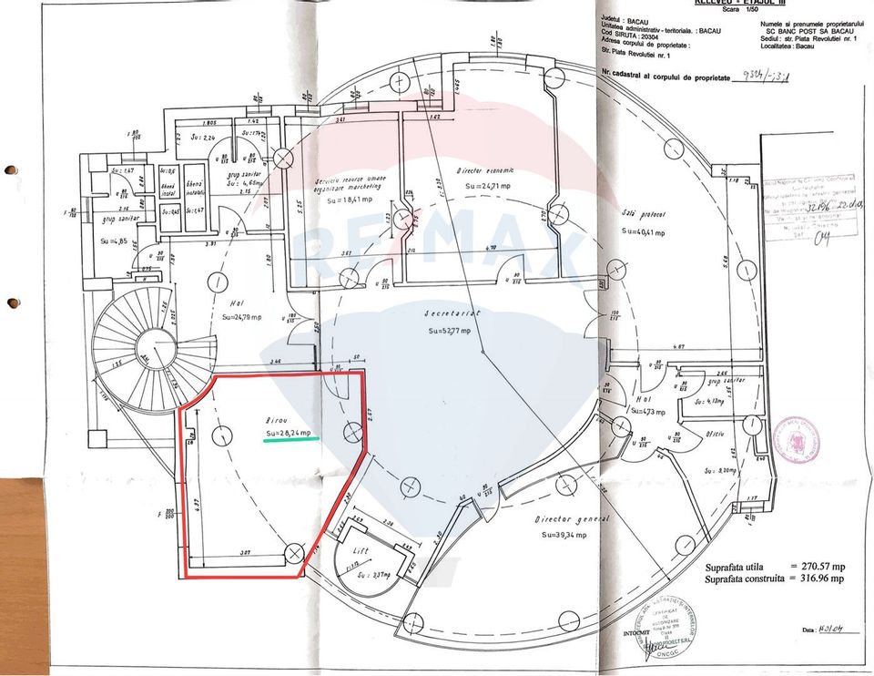 29sq.m Office Space for rent, Ultracentral area