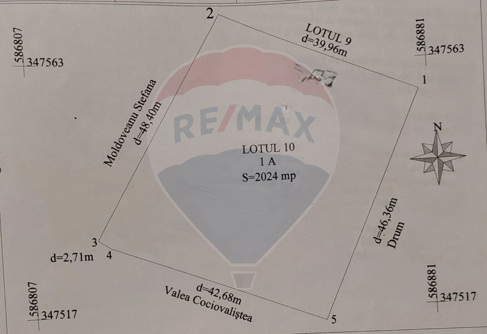 Teren de vânzare – Balotești, Strada Lacului, ansamblu de 10 loturi