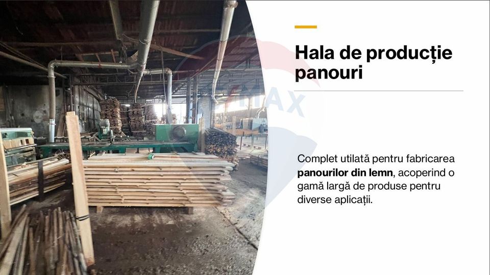 Spațiu industrial de 7,756mp de vânzare