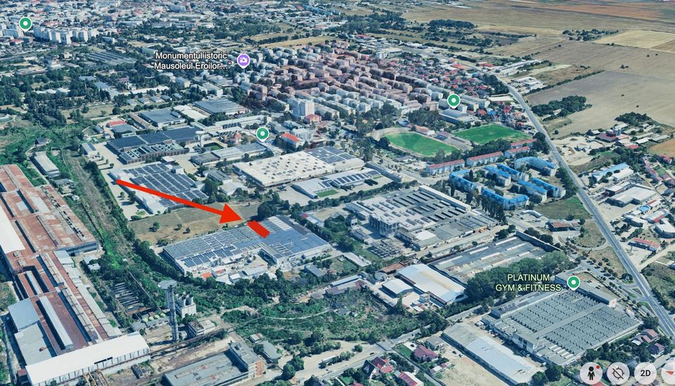 558sq.m Industrial Space for sale, Sud area