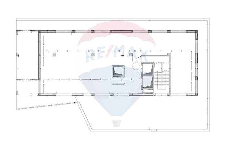 Spațiu de birouri  spre vânzare cu terasă - Mănăstur