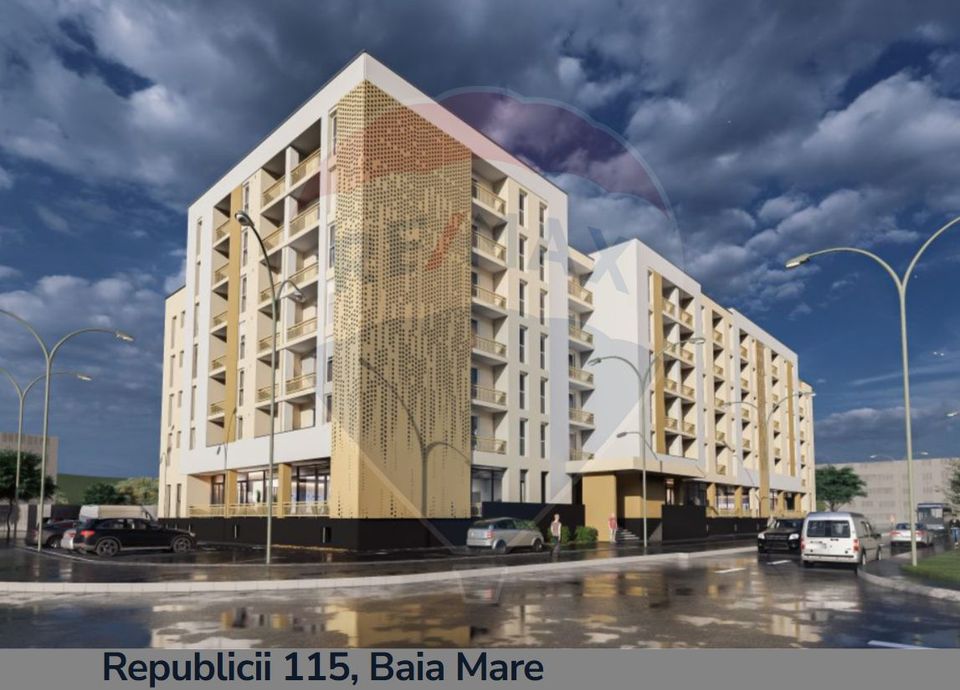 Apartament cu 2 camere de vânzare în zona Republicii