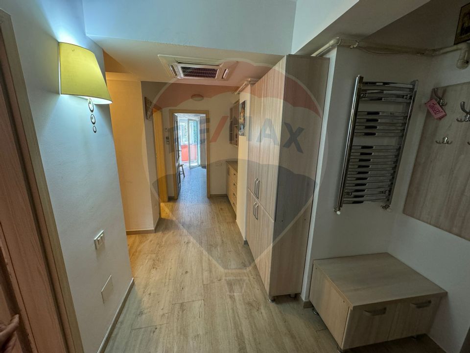 Apartament cu 2 camere cu gradina de inchiriat-bloc nou