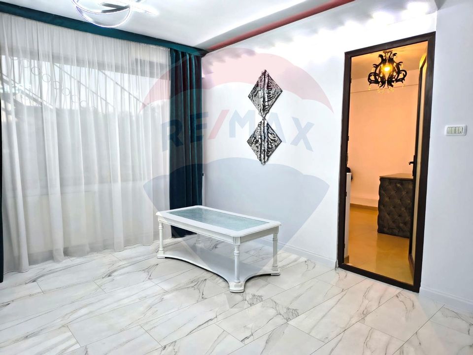 Apartament cu 2 camere de închiriat pretabil spatiu comercial