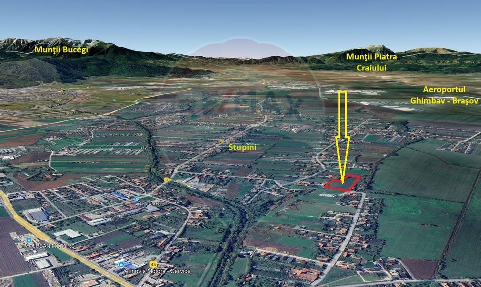 Land 13,000sqm Brasov / Strada Fagurului