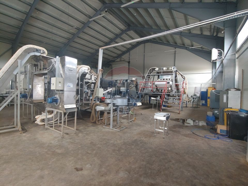 Spațiu industrial-depozit de 1120mp de închiriat în Dumbrăveni, SV