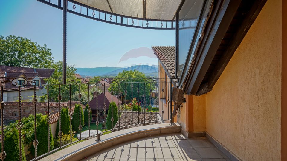 Elegant house, wine cellar, view of the mountains and peak. Postăvaru