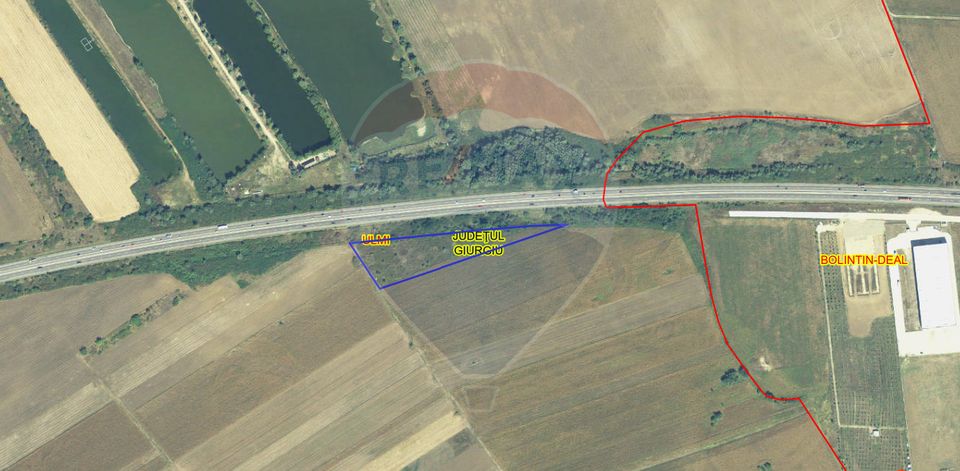 Land 11,842sqm Bolintin-Deal / Autostrada A1