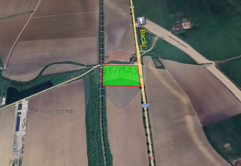 Land 32,000sqm Beresti-Bistrita / DN E85