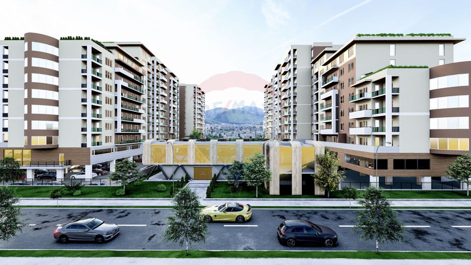 Apartament de vanzare cu 2 camere / zona Coresi Mall