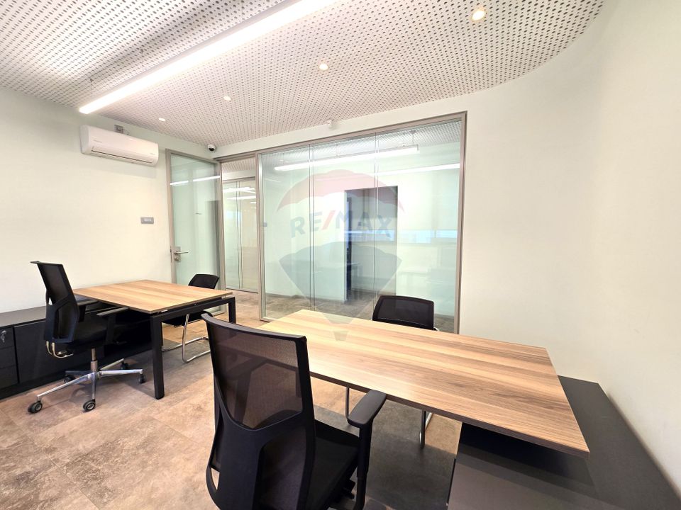 Spațiu de birouri Bucurestii Noi, mobilier si utilitati incluse