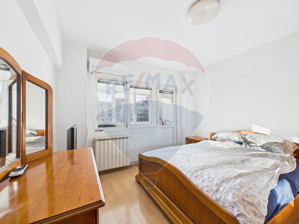 Apartament cu 3 camere cu centrala proprie langa metrou Iancului