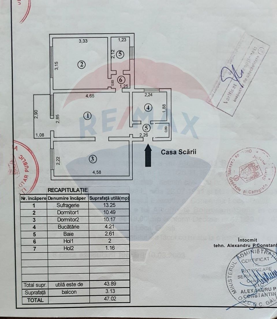 3 room Apartment for sale, Micro 19 area