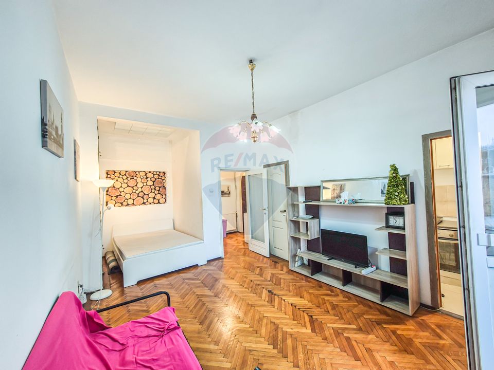 De inchiriat studio - garsoniera Universitate-Cismigiu, str. Eforie