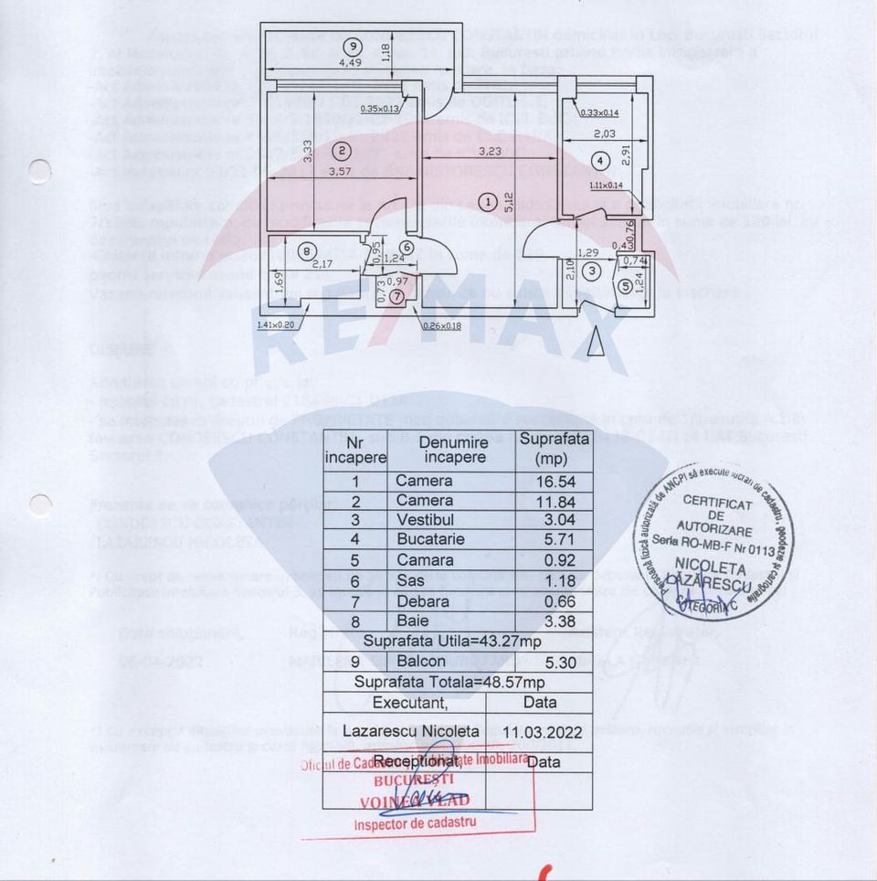 2 room apartment for sale in Liberty Plain/IOR Park