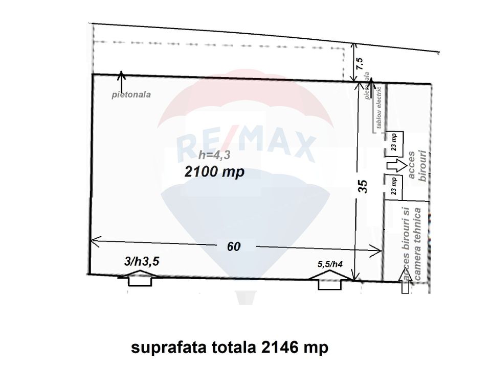 Închiriere hală industrială în Sebeș jud Alba depozitare sau productie