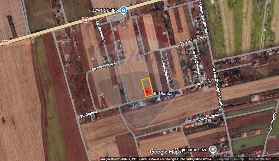 Teren intravilan de vanzare 2.500mp Lazu  Strada Olarilor Constanta