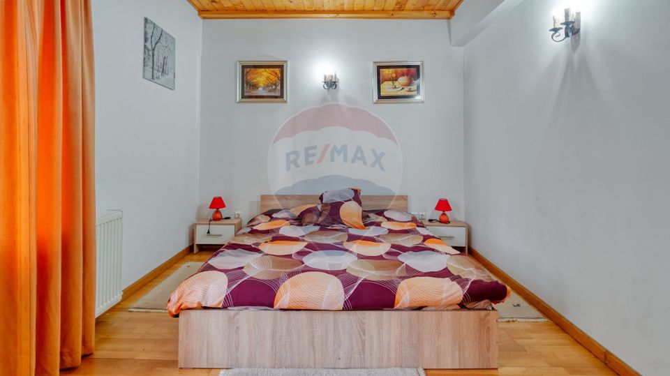 Vilă de vânzare în Predeal – vedere panoramică către pârtia de schi