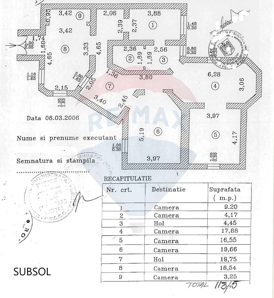 House D+P+E+M | 827 sqm, 7 parking spaces, Regina Maria