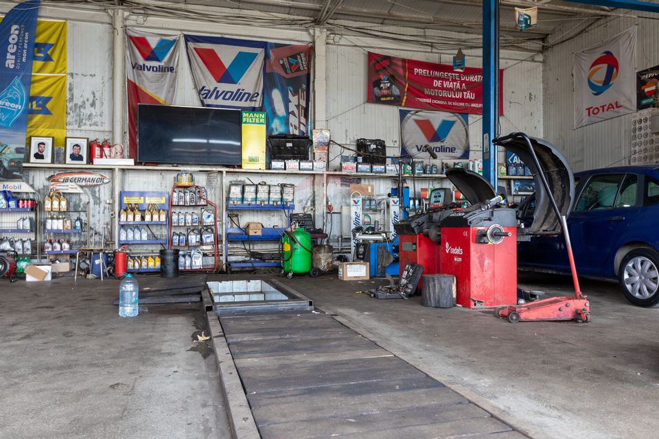 Afacere la CHEIE, spalatorie auto, mecanica usoara,  statie ITP
