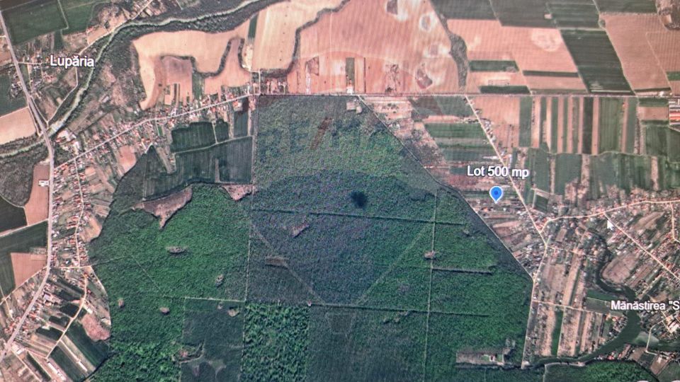 Teren Silistea Snagovului 500 mp apropiere padure