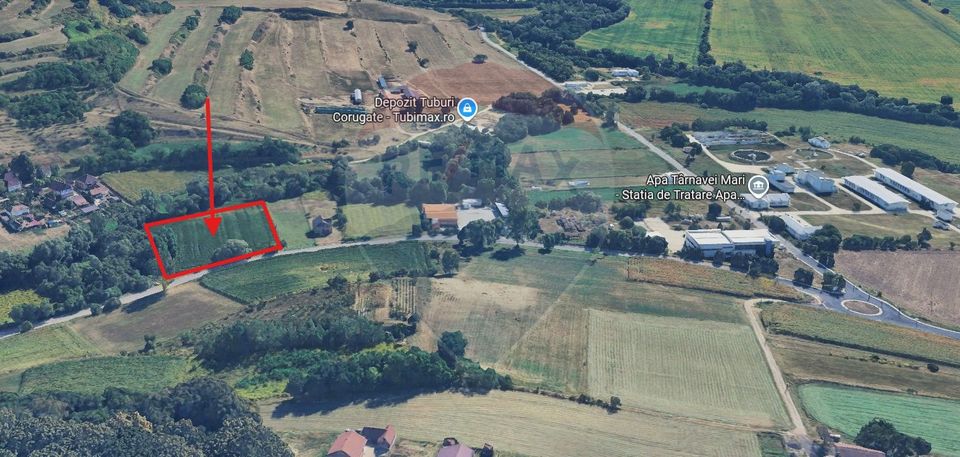 Teren intravilan 8,600mp Medias / Strada Stadionului