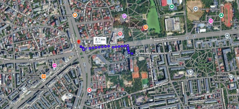 Apartament cu 2 camere decomandat de vanzare in zona Muncii Basarabia