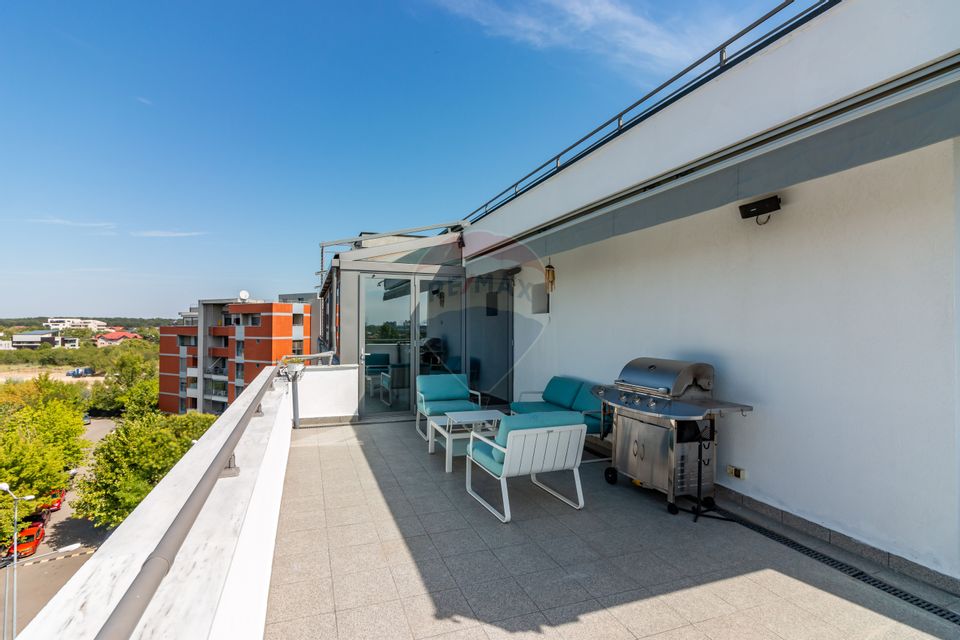 Penthouse vedere panoramica in Green Lake Residence