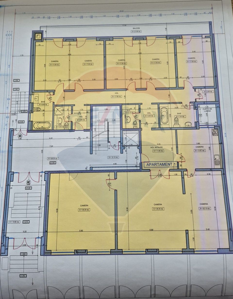 Spațiu de birouri de 400 mp de închiriat în zona Aviatorilor