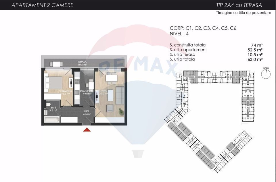 2 room Apartment for sale, Chitila area