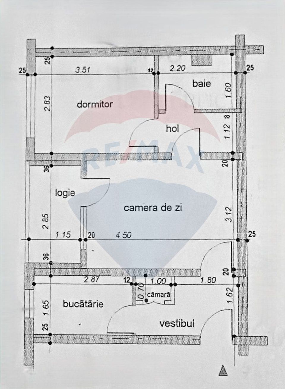 Apartment, 2 rooms, renovated, Ground floor – Breaza