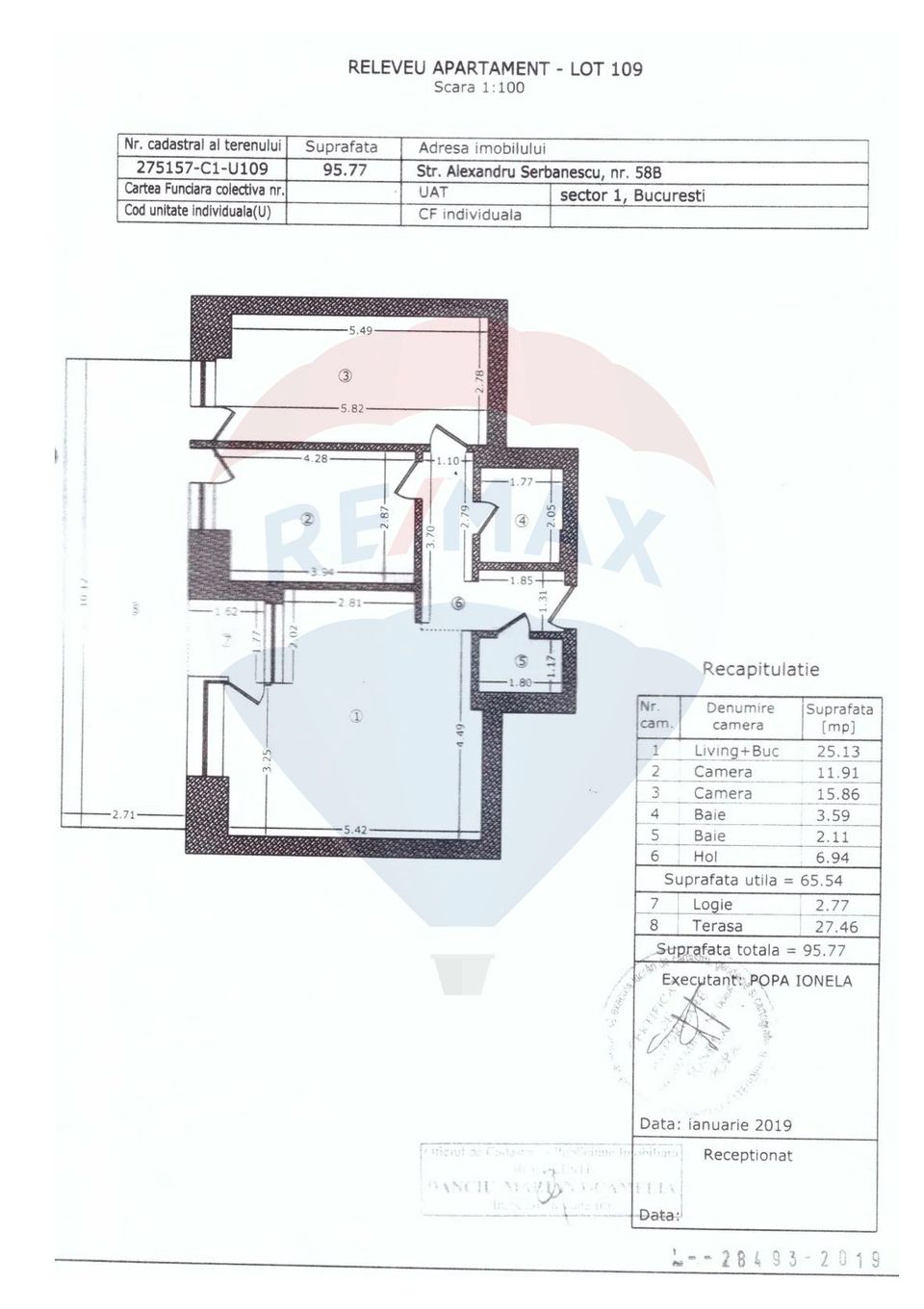 3 room Apartment for sale, Aviatiei area