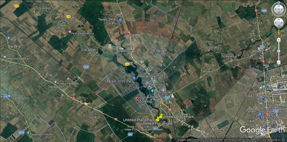 Teren Cocani Crevedia 39.063 mp posibilitate extindere cu 40.000 mp