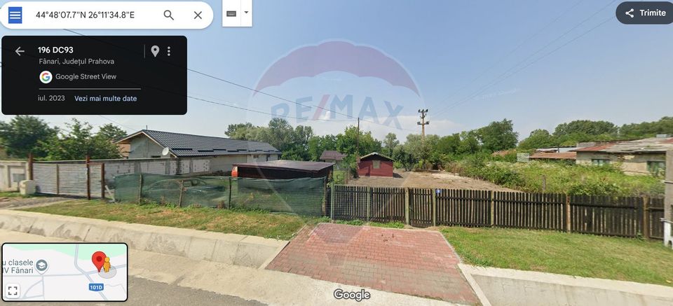 Land 933sqm Olari / Strada -