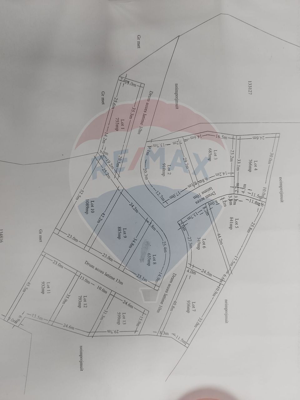 Land 635sqm Baia Mare / Strada Fragilor