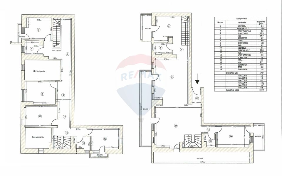 Vanzare Duplex Penthouse 178 mp, 5 dormitoare, Belvedere Residences