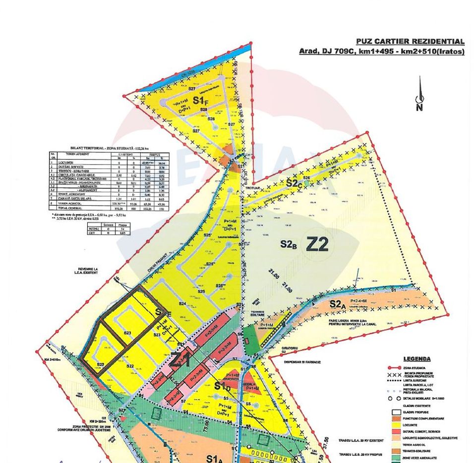 De vânzare teren intravilan 39,016mp Arad / DJ Iratos