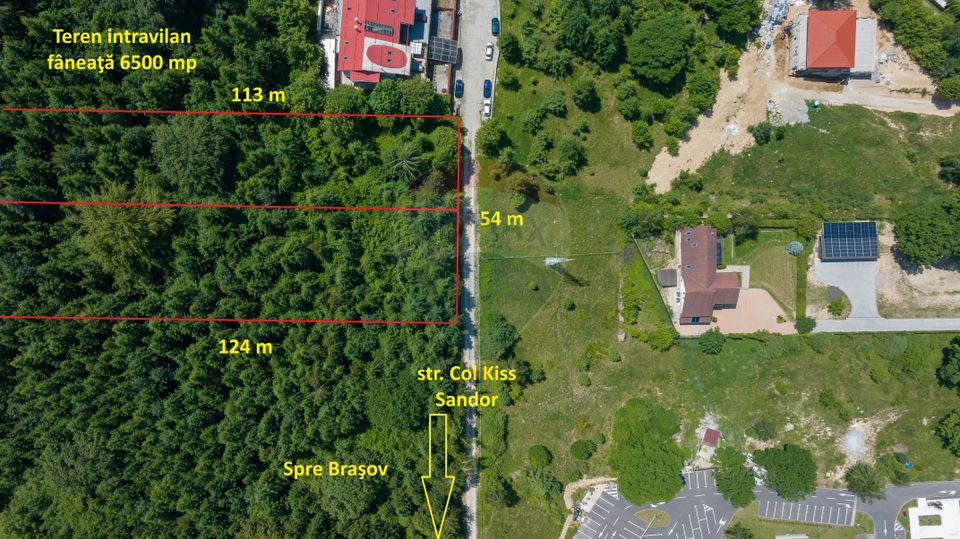 Land 3,000sqm Sacele / Strada colonel Kiss Sandor