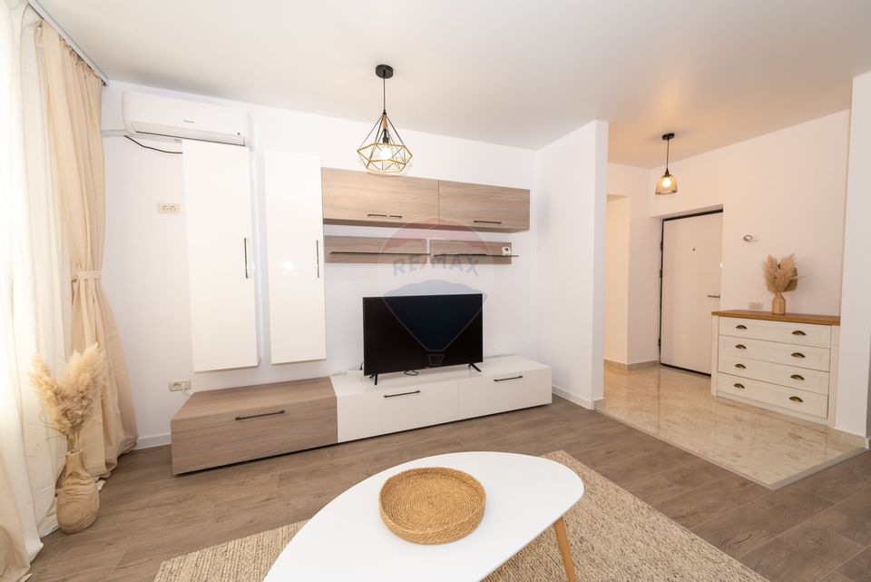 2 room apartment for rent, Central Adress, parking space