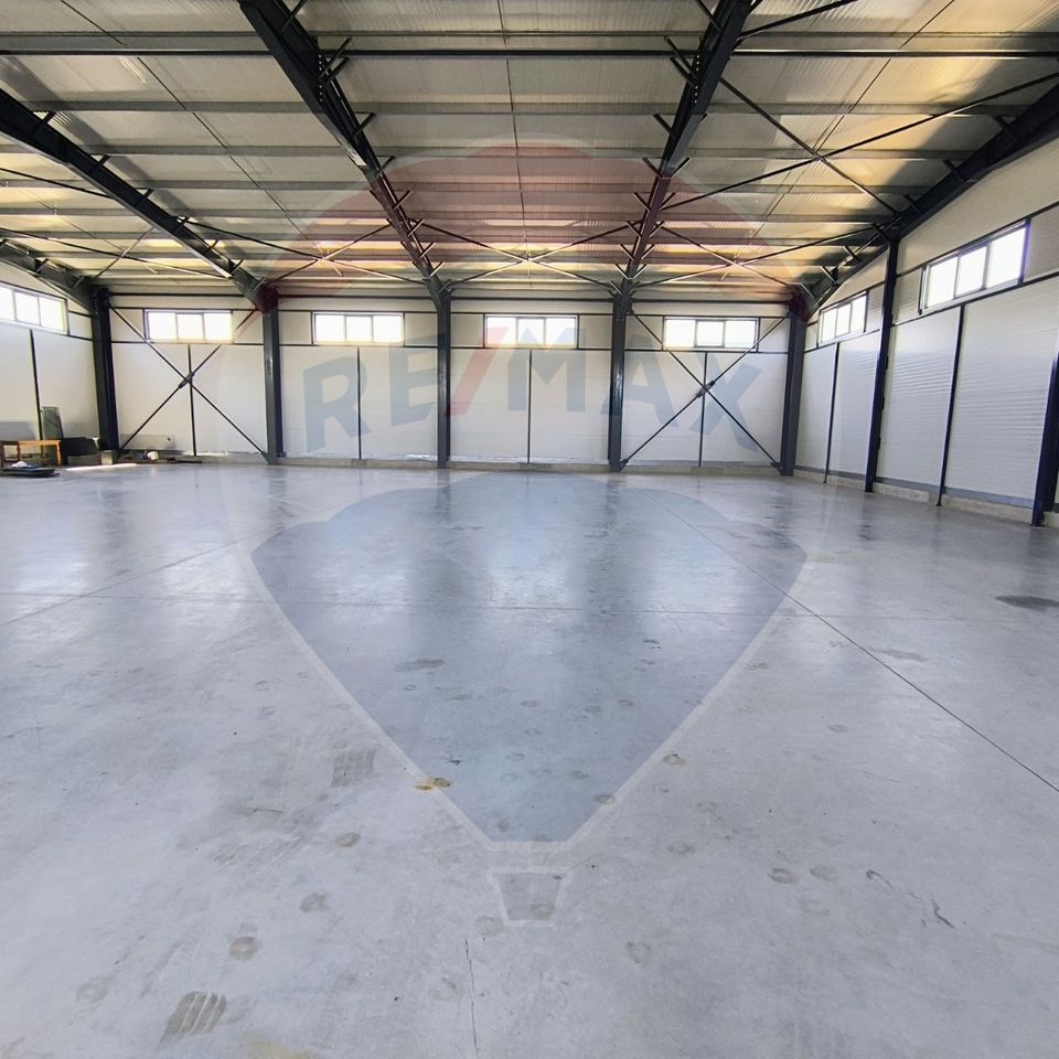 Industrial space hall 590 Sqm for rent Ciorogarla