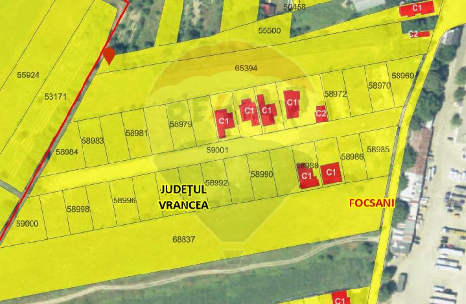 Land 500sqm Focsani / Strada Fundatura Valcele