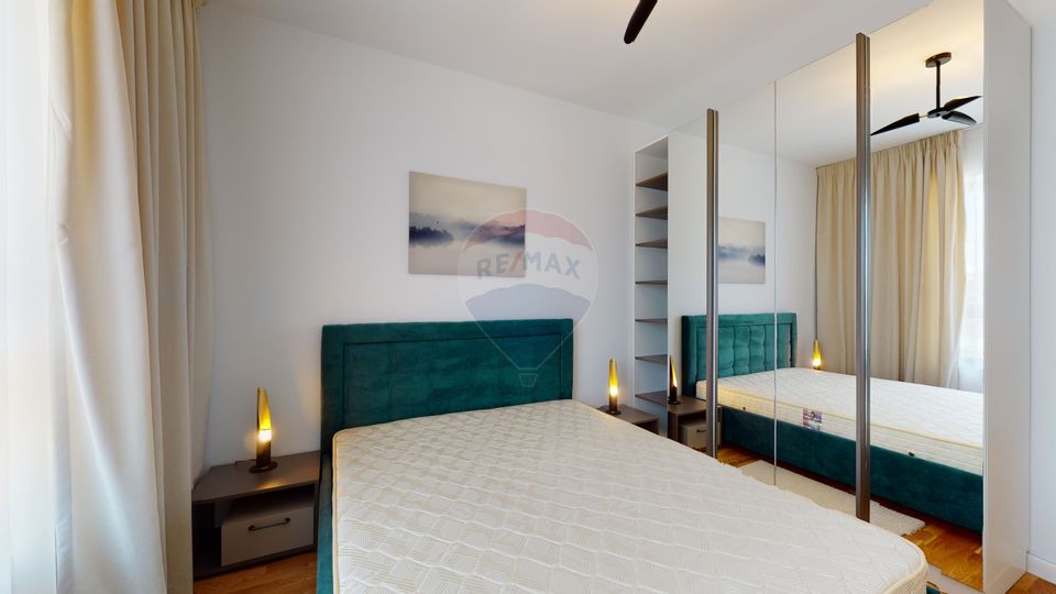 Bright apartment with 2 rooms and parking in Luxuria Domenii Residence